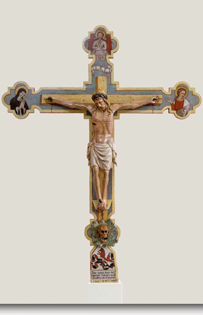 Croce lignea del 1442 a Centrale di Zugliano